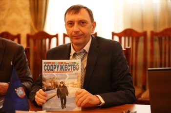 Главный Редактор журнала «Содружество» Совета министров внутренних дел СНГ полковник полиции Бузовкин В.В.