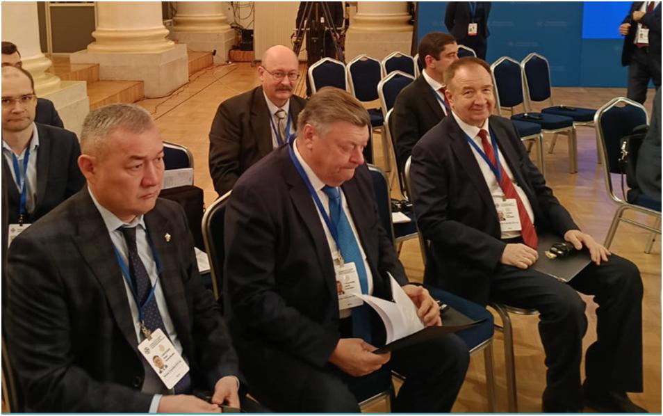 Участники заседания от органов СНГ, Секретариата ОДКБ, Парламентского Собрания Союзного государства