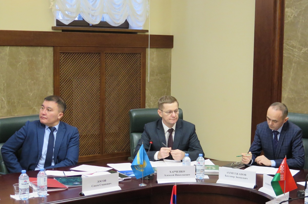 Делегация Пограничной службы КНБ Республики Казахстан