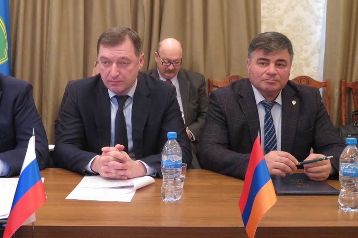Уполномоченные представители пограничных ведомств Российской Федерации и Республики Армения