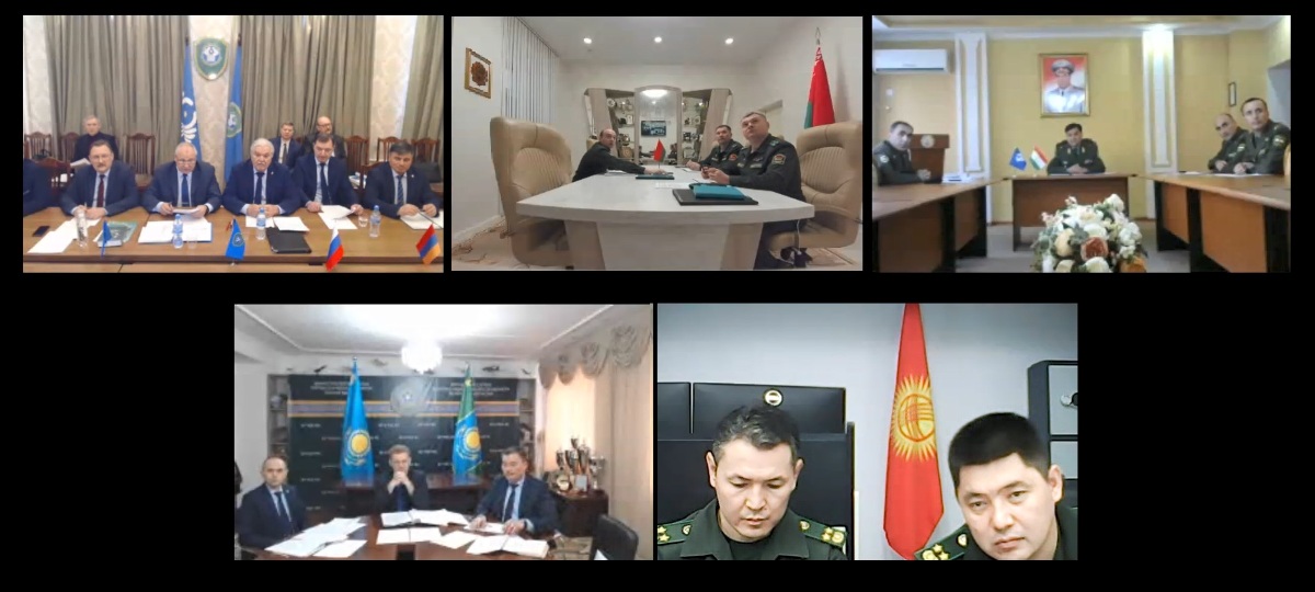 Пограничные ведомства Республики Беларусь, Республики Казахстан, Кыргызской Республики, Республики Таджикистан -  участники закрытой видео-конференц-связи с использованием  АСООИ СКПВ