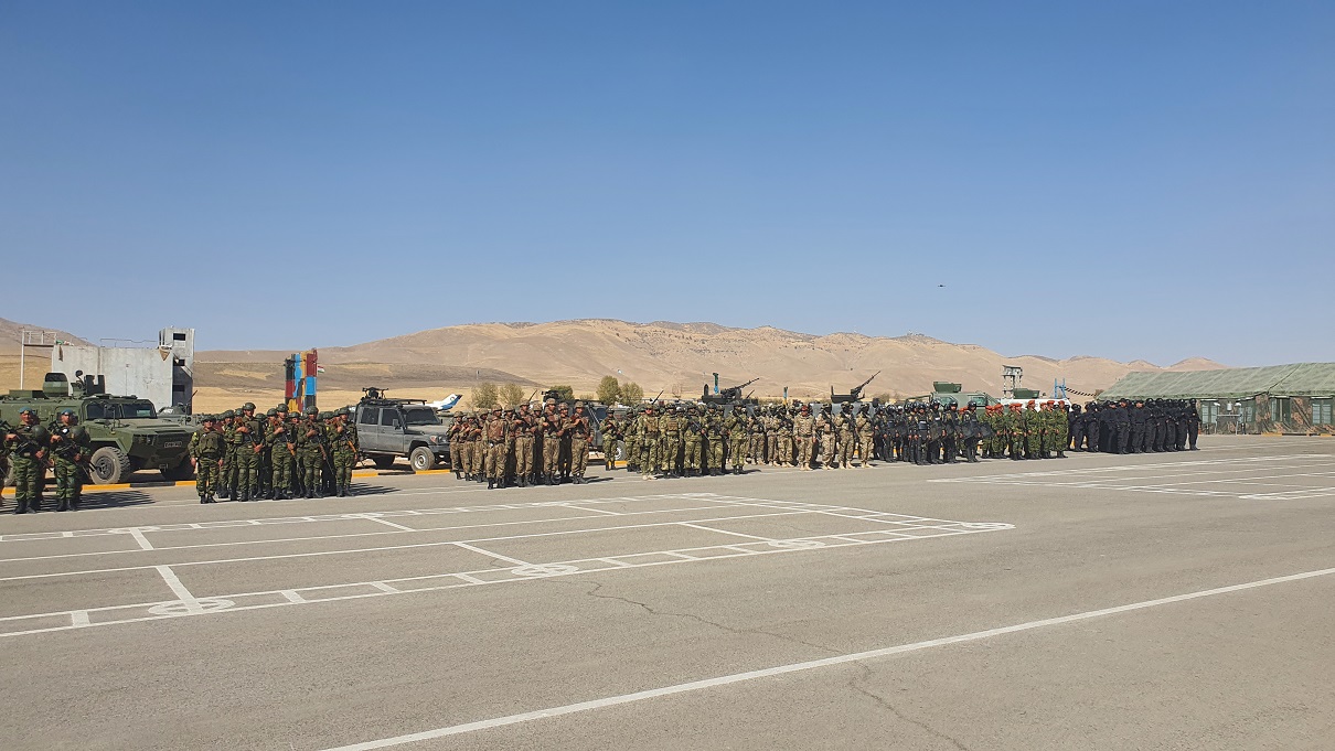 Моменты учения «Содружество-Антитеррор – 2025»