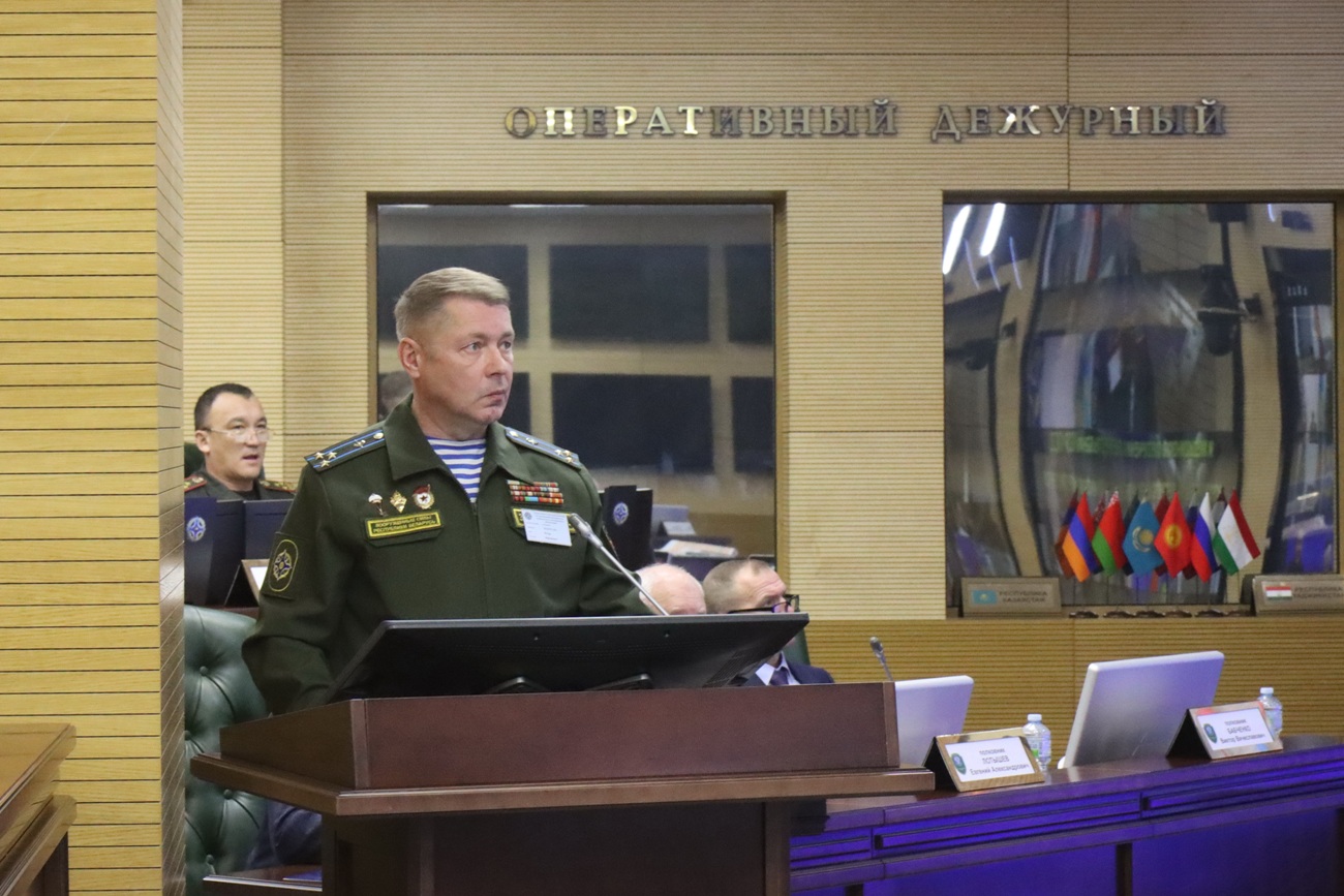 Доклады предложений должностными лицами Объединенного штаба ОДКБ в проекты решений на применение коллективных 
сил ОДКБ