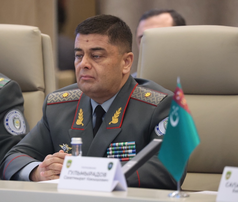 Заместитель Председателя – Командующий Пограничными войсками Службы государственной безопасности Республики Узбекистан генерал-майор Хусанов С.Э.